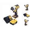 Dewalt - dcf 887 P1 18 v 205 Nm 1/4'' Avvitatore a impulsi senza spazzole + 1x batteria 5,0 Ah + caricatore