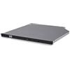 Hitachi-LG GUD1N Internal DVD Drive, Slim 9.5 mm DVD Player/Writer for Laptop/Desktop PC, Windows 10 Compatible, 8x Read/Write Speed - Black
