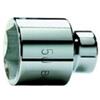 Beta 928A 34 - Chiavi a bussola con attacco quadro femmina 3/4 bocca esagonale, cromate