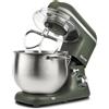 Girmi IM50 Impastatrice Planetaria Gastronomo Plus, 2200W Max, 8 Litri, 6 Velocità, Pulse, Contenitore inox con maniglia, Dispositivo di sicurezza, Accessori inclusi, Verde