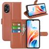 Custodia OPPO A38 4G A Portafoglio: Eleganza In Pelle Premium Con Supporto Integrato E Slot Per Carte - Nero - 5