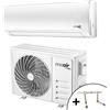 MCAIR Condizionatore Mcair Iris 24000 BTU monosplit Wi-Fi A+++ Staffa inclusa MA2432UI5 + MA2432UE5 [02181000]