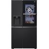 LG biancoped GSGV80EPLL - LG InstaView GSGV80EPLL frigorifero side-by-side Libera installazione 635 L E Nero