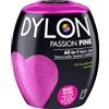 Dylon, capsula di tintura per lavatrice, Passion Pink, 8.5 x 8.5 x 9.9 cm