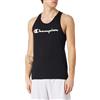 Champion Legacy Icons-S/L Tank Canotta, Nero, M Uomo