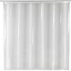 Wenko Tenda da doccia Salda, impermeabile, facile da pulire, con 12 anelli per tenda da doccia, in polietilene vinil acetato, trasparente, 180 x 0 x 200 cm