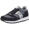 Saucony Jazz 81, Scarpe da Ginnastica Unisex - Adulto, Blu Navy Argento, 44.5 EU