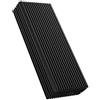 ICY BOX Raidsonic ICY BOX M.2 NVMe enclosure con USB 3.2 Gen 2x2 (20 Gbit/s), sistema di raffreddamento passivo, 2 cavi USB, alluminio, nero