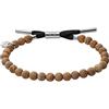 Skagen Bracciale Da Uomo In Vetro Di Mare, Larghezza Interna: 180-195 mm Marrone Bracciale In Pietra Arenaria, SKJM0212040