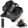HOFTME Ellittica da casa,Pedaliera da scrivania, Pedaliera elettrica Ellipse, Esercitatore per Gambe per Anziani e Adulti, Trainer Ellittica Portatile Ultra Silenzioso