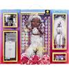 Rainbow High Rainbow Vision Divas - AYESHA STERLING - Bambola alla Moda Argento, Abiti Mix 'n Match, Microfono, Accessori e Toeletta - da Collezionare - Età: 6+ anni