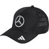 Adidas Unisex - Adulto Mercedes - AMG Petronas Formula One Team Mechanics Climacool Trucker cap, Black/Reflective Silver, XS