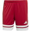 adidas Donna SQUADRA25 Short, Team Power Red 2/White, L