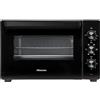Hisense, HOM45M - Fornetto Elettrico 45L, Tre Livelli di Cottura, Ventilato, Girarrosto, Comandi 3 Manopole, 220 - 240 V ~ 50/60 Hz; P = 2000 W