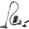 Electrolux EC41-2SW Ease C4 Aspirapolvere Senza Sacco, 700 W, 1.8 Litri, 80 Decibel, Acciaio, Bianca