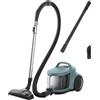 Electrolux Clean 300 Aspirapolvere a Traino Senza Sacco EL31C2OG, Tecnologia ciclonica potente, Filtro a 4 stadi, Spazzola multifunzione Combifloor, Capacitá 2L, Silenzioso 78 dB, Colore Verde Oliva