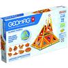 Geomag - Classic Panels 78 pezzi - Costruzioni Magnetiche per Bambini - Linea Green - 100% Plastica riciclata