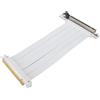 Yunir Cavo Riser PCIE 4.0, per RTX 4090 7000 Nero Cavo Riser GPU Flessibile Ad Alta velocità Schermato 16x da 90 Gradi, con Porta PCI Express (WHITE)