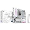 GIGABYTE B860M AORUS ELITE WF6E ICE Scheda madre - CPU Intel Core Ultra, VRM a 12+1+2+1 fasi, fino a 9200MHz DDR5, 1xPCIe 5.0 + 2xPCIe 4.0 M.2, LAN 2,5 GbE, WIFI 6E, USB 4