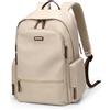GOLF QUALITY Zaino Porta PC Donna 15.6 Pollici, Grande Zaino per Scuola, Computer, Business, Notebook, Viaggio, Ufficio, Lavoro，Albicocca