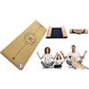 PARENCE Tappetino da yoga in sughero naturale ed ecologico, dimensioni: 183 x 65 x 7 mm, antiscivolo, ipoallergenico, cinghia da trasporto, tappeto Fitness, Sport al solo, Pilates & Gym