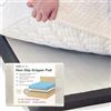 ECOHomes Non Slip Mattress Gripper Pad Stop Mattress, Keep Topper from Sliding - Anti Slip Grip Pads Holder Stop Couch Cushion, Sofa Cushions, Patio & Furniture to Prevent Sliding (Queen)