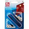 Prym Occhielli e rondelle, d'Argento, Durchmesser 8 mm