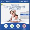 Four Seasons Essentials Coprimaterasso California King Size, impermeabile, con cerniera, ipoallergenico, di alta qualità, protegge da liquidi, polvere, tessuto traspirante e silenzioso