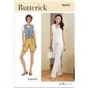Butterick B6901A5 Abbigliamento sportivo da donna A5 (6-8-10-12-14)