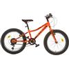 Cicli Puzone BICICLETTA DINO BIKES BIMBO MISURA 20 BICI MTB PLUS AURELIA BAMBINO ART. 420UP ARANCIO FLUO