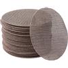 UPWOOD 50PCS 125mm Dischi Abrasivi a Rete 120 Grit Hook & Loop, Carta Abrasiva Antibloccaggio per Levigatura Senza Polvere, Ideale per Carrozzeria, Legno, Metallo, Plastica, Vernice