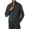 Amazon Essentials Maglione con Cerniera sul Collo in Cotone 100% Uomo, Carbone Puntinato, L