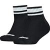 PUMA Quarter, Calzini Unisex - Bambini e ragazzi, Nero, 31-34