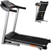ISE Tapis Roulant Elettrico Pieghevole con Motore,Tapirulan Elettrico con LCD Display con 12 Programmi, Tapis Roulant Salvaspazio con Inclinazione manuale,Tapirulan Pieghevole Da Casa,silenzioso
