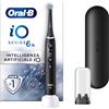 Oral-B Spazzolino Elettrico Ricaricabile iO 6N Nero, 2 Testine Di Ricambio, 1 Custodia Da Viaggio. 1 Spazzolino