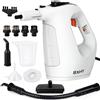 SXHY Pulitore a vapore portatile, pulitore a vapore portatile per la casa, multiuso, serbatoio dell'acqua trasparente, 11 pezzi, kit di accessori per divano, doccia, tappezzeria