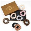 Lolalet Scrunchies per Capelli Seta 8 Pezzi, Elastici Capelli Seta Donna Ragazze -Stile A