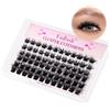 FADLASH Naturali Ciglia Finte Ciuffetti 10-16mm 0.07mm D Arricciatura Estensione Ciglia Individuali Ciglia Ciuffetti Volume Russo per Uso Personale e Domestico (D24)