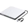BENEWY Lettore Masterizzatore Unità Esterna USB 3.0&Type C Lettore CD/DVD -/+RW per PC Portatile,Laptop,Desktop,Macbook Air/Pro per Windows 11/10/8.1/7/XP/Vista/Linux/MacOS
