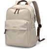 GOLF SUPAGS Elegante Zaino per Laptop da Donna, Perfetto per il Lavoro, l'università e i Viaggi, Borsa Multifunzionale e Borsa per la Scuola, Adatta a Notebook da 16 Pollici (Albicocca)