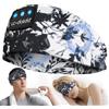 LC-dolida Cuffie per Dormire Fascia Bluetooth Maschera Sonno, Fascia Sportiva Bluetooth Cuffie Fascia con Microfono,10-14 Ore di Riproduzione,Cuffie Per jogging, Sport,Yoga,Sleepers Laterali