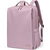 GOLF SUPAGS Elegante Zaino per Laptop da Donna Approvato Dalla Compagnia Aerea Perfetto per il Lavoro, l'università e i Viaggi Zaino Multifunzionale Casual Adatto a Notebook da 15,6 Pollici (Viola Rosato)