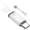 bakibo Adattatore Lightning USB C Audio, Adattatore da Lightning a USB C per Auricolari Supporta Microphone Musica Controlli in Linea per i Phone 15 16 Pad S25 S24 (Non per Ricarica), Bianco