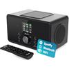 Majority 100W Radio DAB Casa | 2.1 Radio Bluetooth Casa con Subwoofer Integrato | Sintonizzatore DAB con FM, Spotify Connect e Podcast con Telecomando e oltre 90 preselezioni | Majority Bard