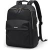 GOLF SUPAGS Elegante Zaino per Laptop da Donna, Perfetto per il Lavoro, l'università e i Viaggi, Borsa Multifunzionale e Borsa per la Scuola, Adatta a Notebook da 16 Pollici (Nero)