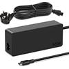 VUOHOEG Caricatore USB C 65W Tipo C Alimentatore per Lenovo ThinkPad T14 T15 T480 T480s T490 T490s T580 T590 E490 E580 X280 X380 L380 L480 L490 Yoga 720 730 910 Caricabatterie PC Portatile Notebook Adattatore
