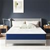 Matoresu Materasso Singolo 90x190 Memory Foam, Altezza 25 cm, Medio Rigido H3, Materasso Ergonomico in Schiuma Fredda a 7 Zone, Confortevole e Traspirante, con Rivestimento in Tessuto