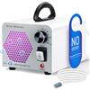 GMGXX Generatore di Ozono Professionale 60000mg/H, Ozonizzatore per Ambienti con Modalità Acqua e Aria, O3 Purificatore d'Aria Deodorante con Timer 120 Min, Macchina Ozono per Casa Auto Frutta Verdura