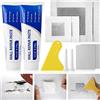 SEISSO Stucco Riempitivo per Muro, Stucco Bianco Per Muro,Stucco per Muro Bianco Pronto 500g, Grande capacità Per Riparare Crepe, Buchi, Imperfezioni e Graffiti Sulle Pareti