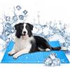 Nobleza Tappetino Refrigerante Cane Grandi, Tappeto Rinfrescante per Cani in Gel Non Tossico, Auto Rinfrescante Lavabile, Cuccia Cane Refrigerante, L, 90x50CM